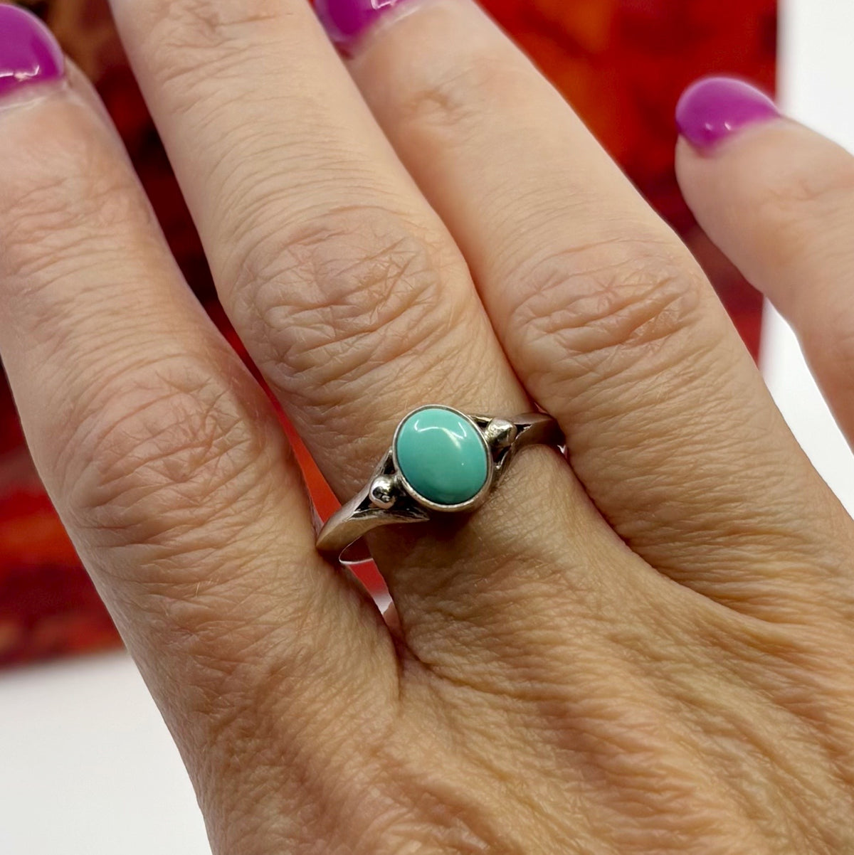 Blue Note | Vintage Sterling Silver Turquoise Ring