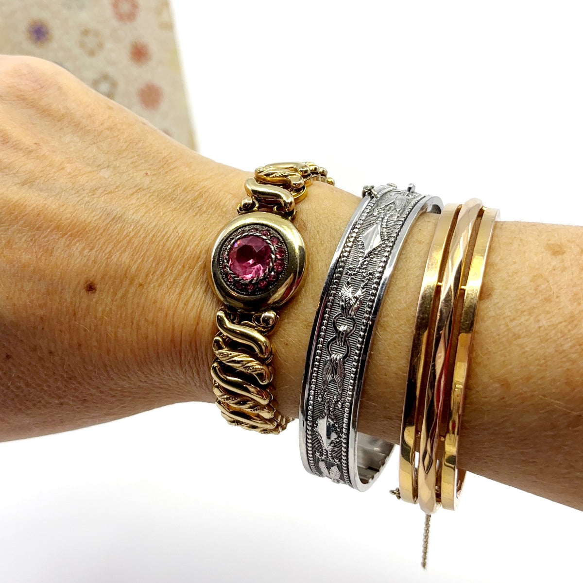Yours, Don | Carmen Sweetheart Bracelet (Retro, c. 1940s–50s)